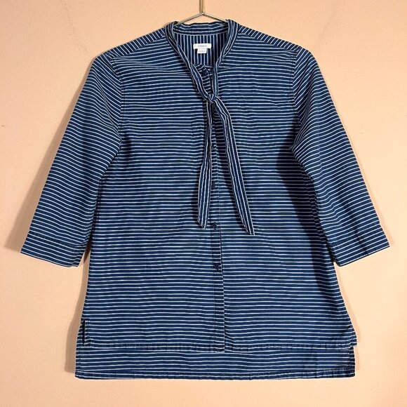 Fossil Striped 3/4 Sleeve Top - Picture 1 of 8
